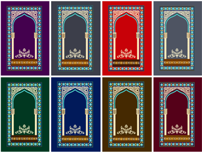 Luxusní polstrovaná modlitební podložka